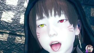 [Honey select 2]Lovely cat and robot สาวหูแมว สร้างหุ่นยนต์มาเพื่อระบายความใคร่