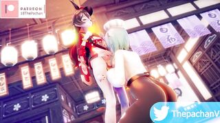 Eula X Amber [After Day Shift Games] [ユーラ×アンバー【日勤試合後】]
