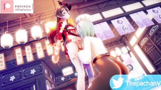 Eula X Amber [After Day Shift Games] [ユーラ×アンバー【日勤試合後】]
