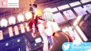 Eula X Amber [After Day Shift Games] [ユーラ×アンバー【日勤試合後】]