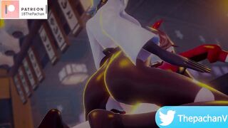 Eula X Amber [After Day Shift Games] [ユーラ×アンバー【日勤試合後】]