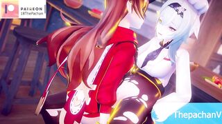 Eula X Amber [After Day Shift Games] [ユーラ×アンバー【日勤試合後】]