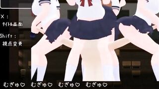 複数人の女子達に拘束され、太腿コキとお尻ぐりぐりで昇天させられるＭ男