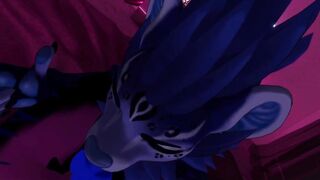 Milf Furry Sucking A Knot on VRChat