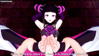Hentai POV Feet Juri Han Street Fighter