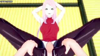 Hentai POV Feet Naruto Sakura Haruno Uchiha Boruto