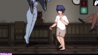 Big tit zombie girl fucks me passionately and gets creampie | Hentai Games Gallery P17 |