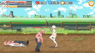 Cute girl has sex with aliens men in Fairy flower new hentai sex gameplay