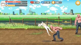 Cute girl has sex with aliens men in Fairy flower new hentai sex gameplay