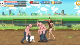 Cute girl has sex with aliens men in Fairy flower new hentai sex gameplay