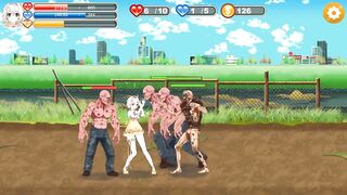 Cute girl has sex with aliens men in Fairy flower new hentai sex gameplay