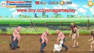 Cute girl has sex with aliens men in Fairy flower new hentai sex gameplay