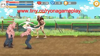 Cute girl has sex with aliens men in Fairy flower new hentai sex gameplay