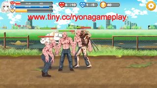 Cute girl has sex with aliens men in Fairy flower new hentai sex gameplay