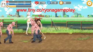Cute girl has sex with aliens men in Fairy flower new hentai sex gameplay