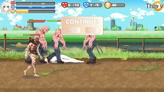Cute girl has sex with aliens men in Fairy flower new hentai sex gameplay