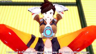 Hentai POV Feet Tracer Overwatch