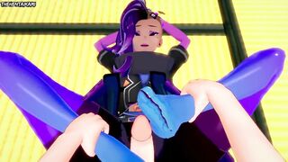 Hentai POV Feet Sombra Overwatch