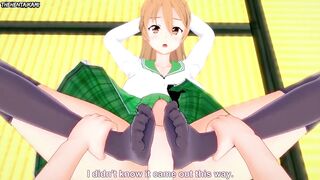 Hentai POV Feet Rei Miyamoto Highschool of the Dead
