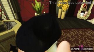 Resident Evil 8: Lady Dimitrescu Has Sex With Me In Her Bedroom POV - Sexual Hot Animations