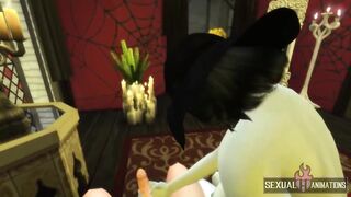 Resident Evil 8: Lady Dimitrescu Has Sex With Me In Her Bedroom POV - Sexual Hot Animations