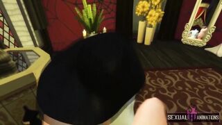 Resident Evil 8: Lady Dimitrescu Has Sex With Me In Her Bedroom POV - Sexual Hot Animations