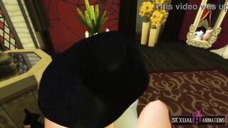 Resident Evil 8: Lady Dimitrescu Has Sex With Me In Her Bedroom POV - Sexual Hot Animations