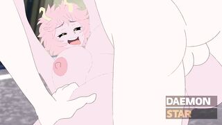 Mina Ashido gets fucked hard