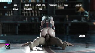 ANAL EXTREMO DE HARLEY QUINN | COWGIRL - 3D HENTAI GAME
