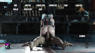 ANAL EXTREMO DE HARLEY QUINN | COWGIRL - 3D HENTAI GAME
