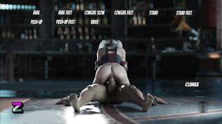 ANAL EXTREMO DE HARLEY QUINN | COWGIRL - 3D HENTAI GAME