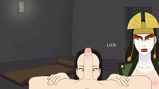 Four Element Trainer (Sex Scenes) Part 117 Avatar Lick Dick By HentaiSexScenes