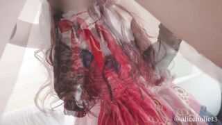 【アニコス 個人撮影】 人気アイドルとステージ衣装のまま生ハメえっち Cosplay cumshot sex