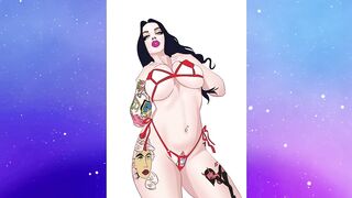 Payton Preslee Fan Art Speed Painting (Time-Lapse) by Rumania
