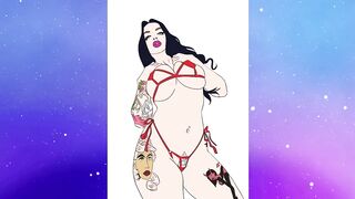 Payton Preslee Fan Art Speed Painting (Time-Lapse) by Rumania