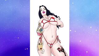 Payton Preslee Fan Art Speed Painting (Time-Lapse) by Rumania