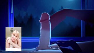 Succubus girl came at night to fuck a guy