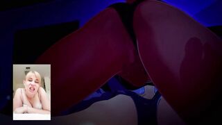 Succubus girl came at night to fuck a guy