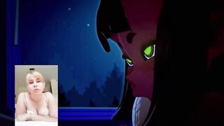 Succubus girl came at night to fuck a guy