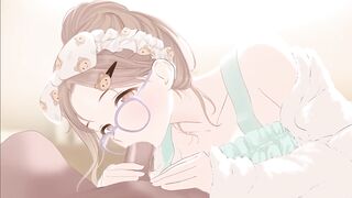 Idol Master - Hinana Ichikawa Blow Job Double Throatpie