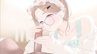 Idol Master - Hinana Ichikawa Blow Job Double Throatpie