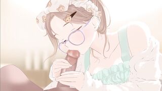 Idol Master - Hinana Ichikawa Blow Job Double Throatpie