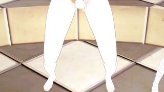 Konosuba Aqua Darkness and Megumin Finger Themselves for You - Anime Hentai 3d Uncensored