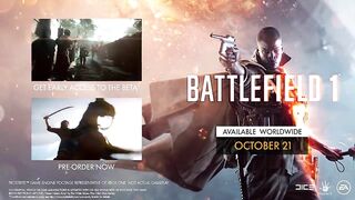 Battlefield 1 Official Reveal Trailer