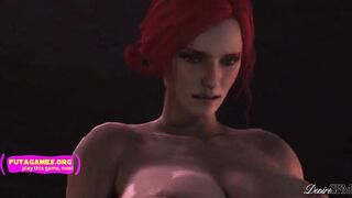 futa witcher 3d big cock blows