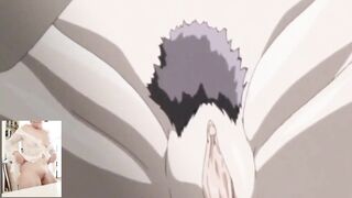 whore was fucked hard in three cocks and finished off