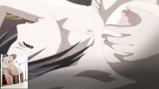whore was fucked hard in three cocks and finished off