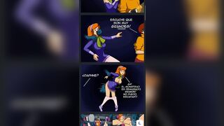 Adult Daphne 7 Men Bukkake Parody Comic