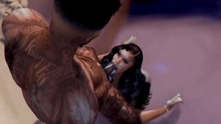 She Apologizing With Her Throat- SecondLife