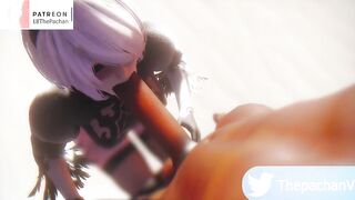 Nier 2B In desert game [2B 砂漠のゲームで]